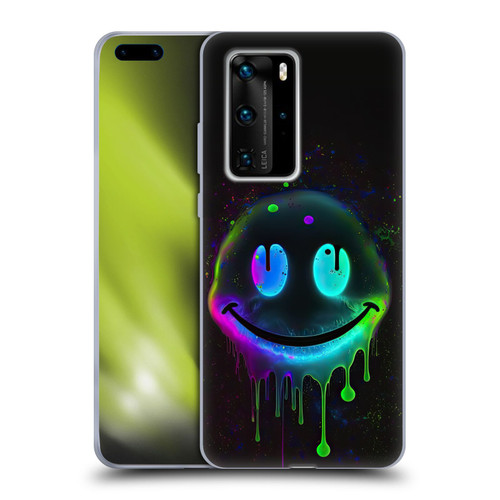 Wumples Cosmic Arts Drip Smiley Soft Gel Case for Huawei P40 Pro / P40 Pro Plus 5G