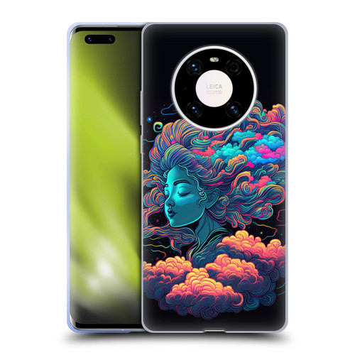 Wumples Cosmic Arts Cloud Goddess Aphrodite Soft Gel Case for Huawei Mate 40 Pro 5G