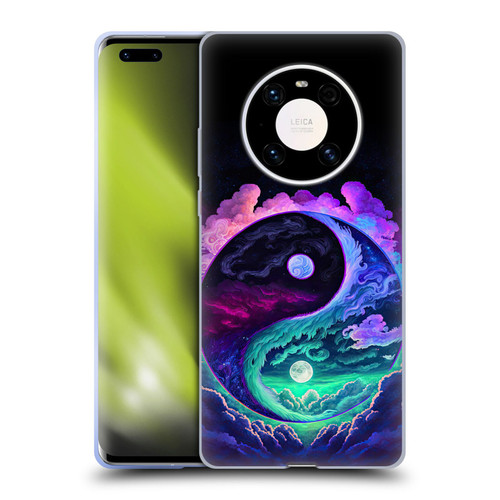 Wumples Cosmic Arts Clouded Yin Yang Soft Gel Case for Huawei Mate 40 Pro 5G