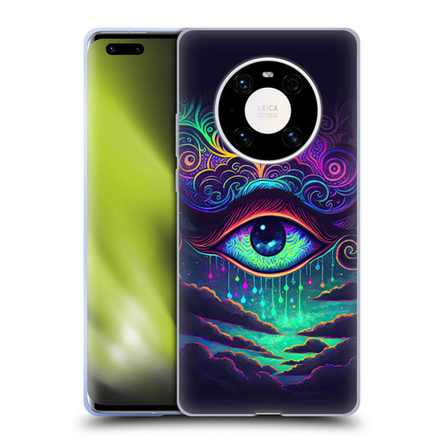 Wumples Cosmic Arts Eye Soft Gel Case for Huawei Mate 40 Pro 5G