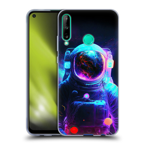 Wumples Cosmic Arts Astronaut Soft Gel Case for Huawei P40 lite E