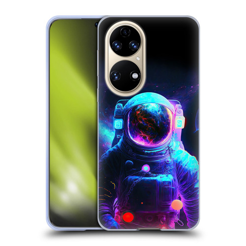 Wumples Cosmic Arts Astronaut Soft Gel Case for Huawei P50