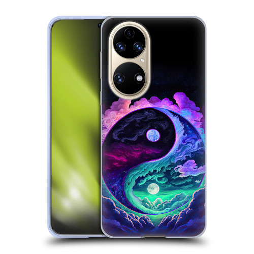 Wumples Cosmic Arts Clouded Yin Yang Soft Gel Case for Huawei P50