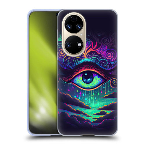 Wumples Cosmic Arts Eye Soft Gel Case for Huawei P50