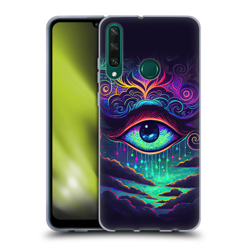 Wumples Cosmic Arts Eye Soft Gel Case for Huawei Y6p