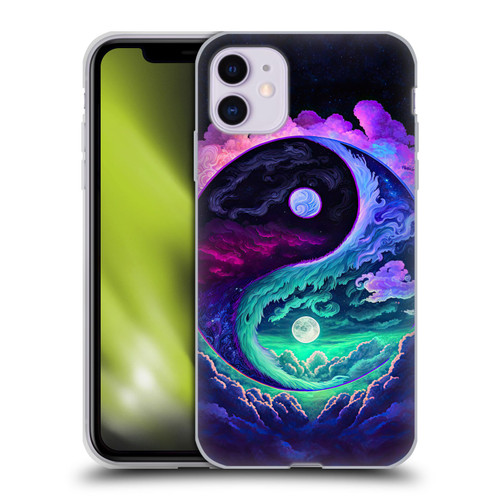 Wumples Cosmic Arts Clouded Yin Yang Soft Gel Case for Apple iPhone 11