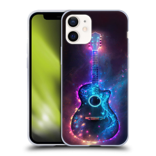 Wumples Cosmic Arts Guitar Soft Gel Case for Apple iPhone 12 Mini