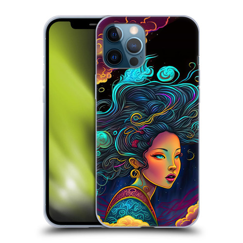 Wumples Cosmic Arts Cloud Goddess Soft Gel Case for Apple iPhone 12 Pro Max