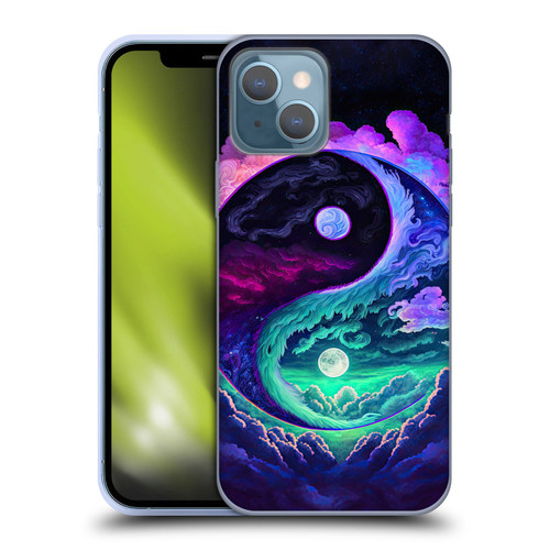 Wumples Cosmic Arts Clouded Yin Yang Soft Gel Case for Apple iPhone 13