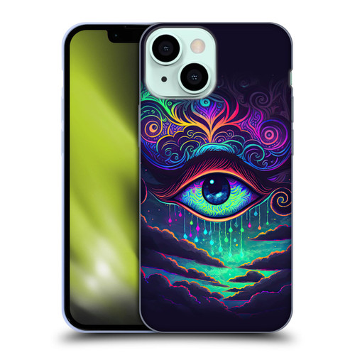 Wumples Cosmic Arts Eye Soft Gel Case for Apple iPhone 13 Mini