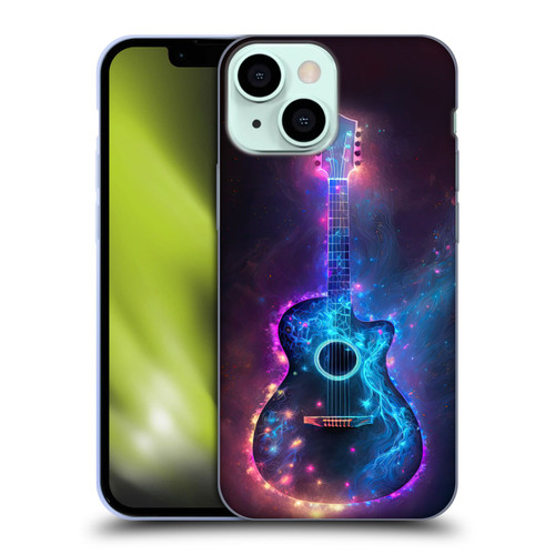 Wumples Cosmic Arts Guitar Soft Gel Case for Apple iPhone 13 Mini