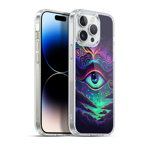 Wumples Cosmic Arts Eye Soft Gel Case for Apple iPhone 13 Pro Max & MagSafe