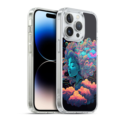 Wumples Cosmic Arts Cloud Goddess Aphrodite Soft Gel Case for Apple iPhone 13 Pro & MagSafe