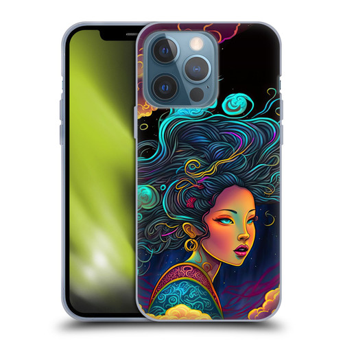 Wumples Cosmic Arts Cloud Goddess Soft Gel Case for Apple iPhone 13 Pro