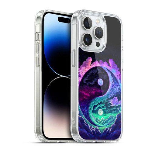 Wumples Cosmic Arts Clouded Yin Yang Soft Gel Case for Apple iPhone 13 Pro & MagSafe