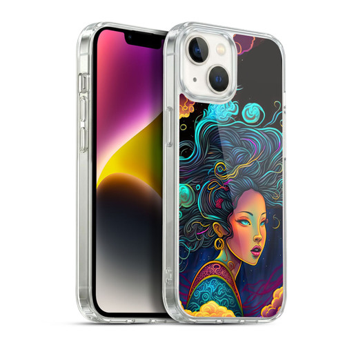 Wumples Cosmic Arts Cloud Goddess Soft Gel Case for Apple iPhone 14