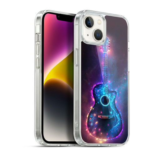 Wumples Cosmic Arts Guitar Soft Gel Case for Apple iPhone 14 Plus & MagSafe