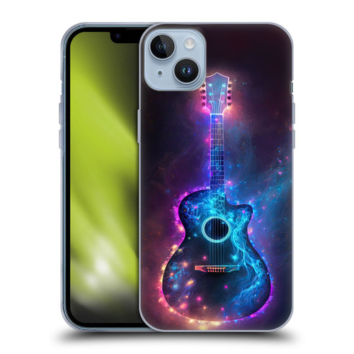 Wumples Cosmic Arts Guitar Soft Gel Case for Apple iPhone 14 Plus