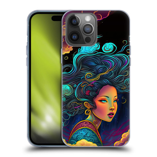 Wumples Cosmic Arts Cloud Goddess Soft Gel Case for Apple iPhone 14 Pro Max