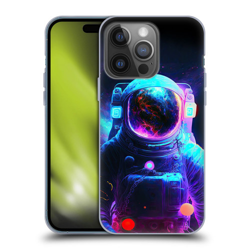 Wumples Cosmic Arts Astronaut Soft Gel Case for Apple iPhone 14 Pro