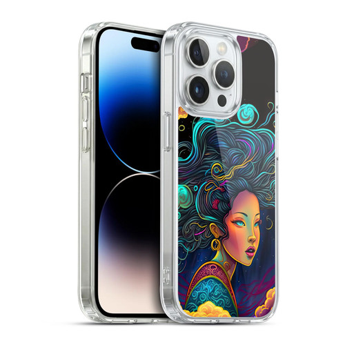 Wumples Cosmic Arts Cloud Goddess Soft Gel Case for Apple iPhone 14 Pro & MagSafe