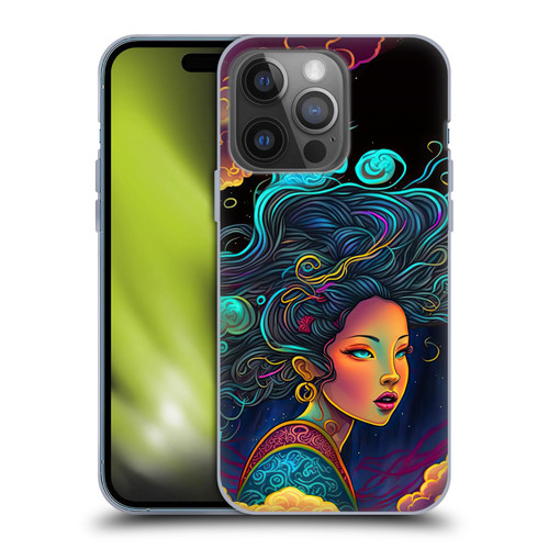 Wumples Cosmic Arts Cloud Goddess Soft Gel Case for Apple iPhone 14 Pro