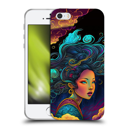 Wumples Cosmic Arts Cloud Goddess Soft Gel Case for Apple iPhone 5 / 5s / iPhone SE 2016