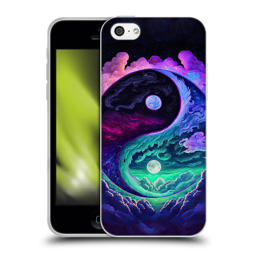 Wumples Cosmic Arts Clouded Yin Yang Soft Gel Case for Apple iPhone 5c