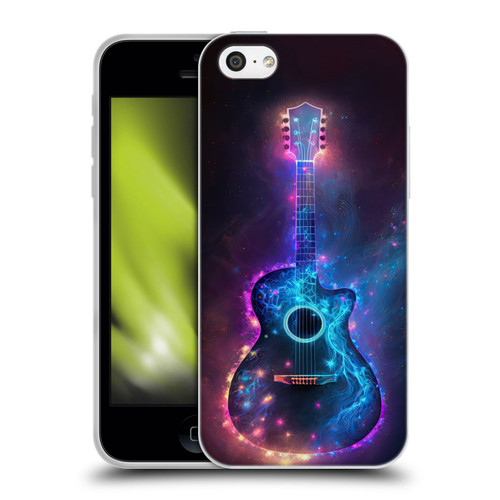 Wumples Cosmic Arts Guitar Soft Gel Case for Apple iPhone 5c