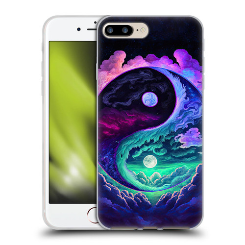 Wumples Cosmic Arts Clouded Yin Yang Soft Gel Case for Apple iPhone 7 Plus / iPhone 8 Plus