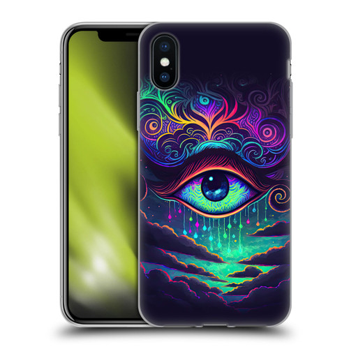 Wumples Cosmic Arts Eye Soft Gel Case for Apple iPhone X / iPhone XS