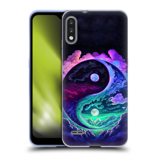 Wumples Cosmic Arts Clouded Yin Yang Soft Gel Case for LG K22