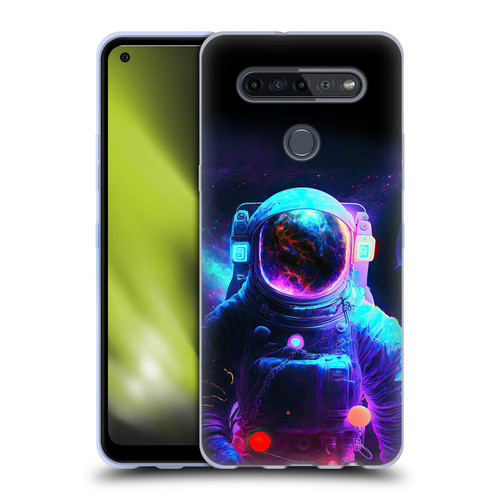 Wumples Cosmic Arts Astronaut Soft Gel Case for LG K51S