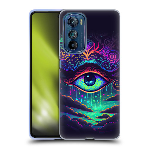 Wumples Cosmic Arts Eye Soft Gel Case for Motorola Edge 30