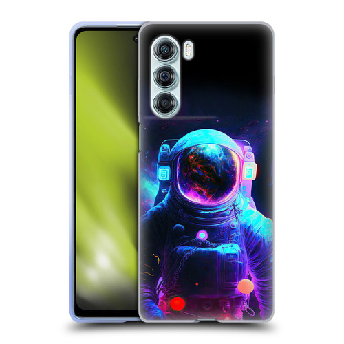 Wumples Cosmic Arts Astronaut Soft Gel Case for Motorola Edge S30 / Moto G200 5G