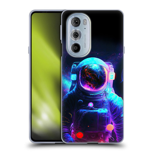 Wumples Cosmic Arts Astronaut Soft Gel Case for Motorola Edge X30