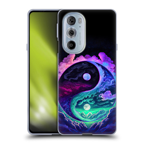 Wumples Cosmic Arts Clouded Yin Yang Soft Gel Case for Motorola Edge X30