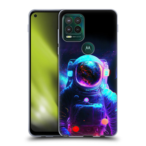 Wumples Cosmic Arts Astronaut Soft Gel Case for Motorola Moto G Stylus 5G 2021