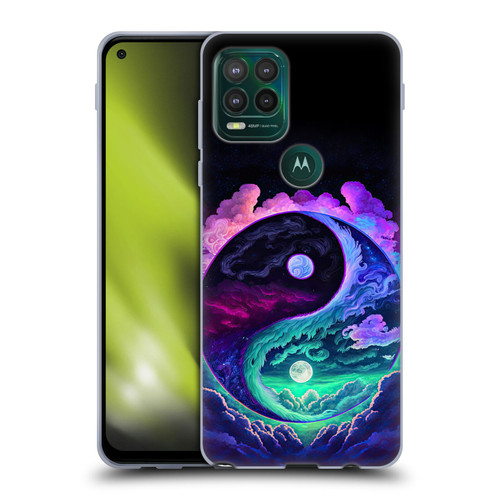 Wumples Cosmic Arts Clouded Yin Yang Soft Gel Case for Motorola Moto G Stylus 5G 2021