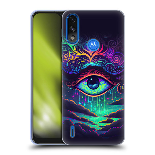 Wumples Cosmic Arts Eye Soft Gel Case for Motorola Moto E7 Power / Moto E7i Power