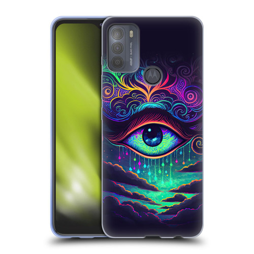Wumples Cosmic Arts Eye Soft Gel Case for Motorola Moto G50