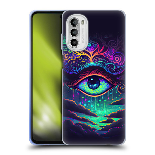 Wumples Cosmic Arts Eye Soft Gel Case for Motorola Moto G52