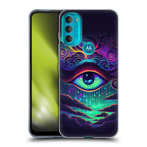 Wumples Cosmic Arts Eye Soft Gel Case for Motorola Moto G71 5G