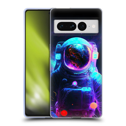 Wumples Cosmic Arts Astronaut Soft Gel Case for Google Pixel 7 Pro