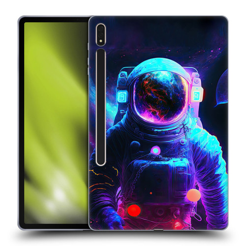 Wumples Cosmic Arts Astronaut Soft Gel Case for Samsung Galaxy Tab S8 Plus