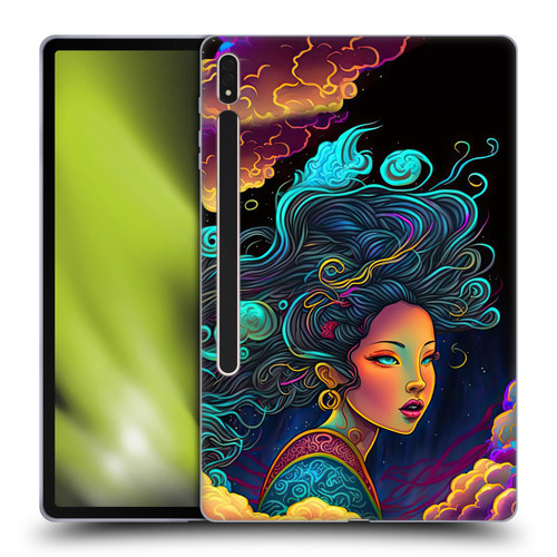 Wumples Cosmic Arts Cloud Goddess Soft Gel Case for Samsung Galaxy Tab S8 Plus