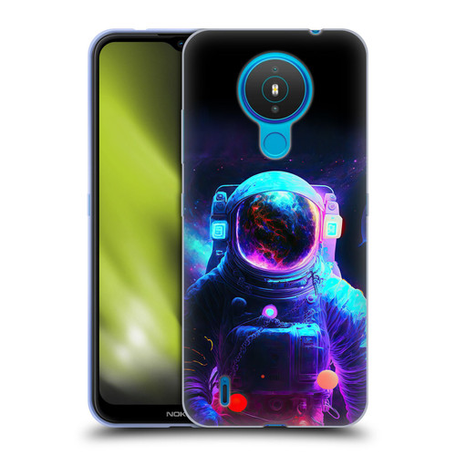 Wumples Cosmic Arts Astronaut Soft Gel Case for Nokia 1.4