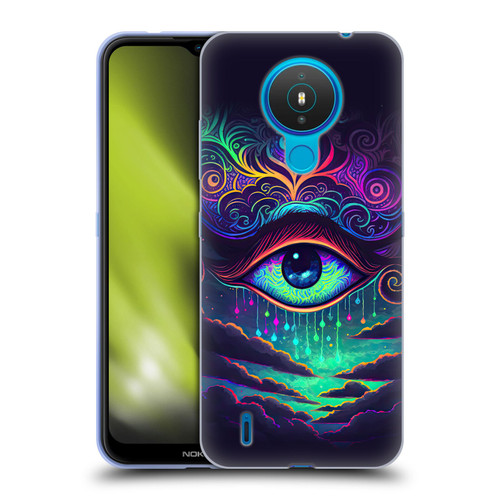 Wumples Cosmic Arts Eye Soft Gel Case for Nokia 1.4