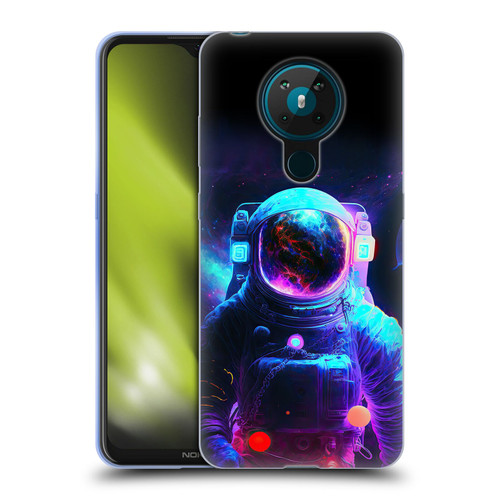 Wumples Cosmic Arts Astronaut Soft Gel Case for Nokia 5.3