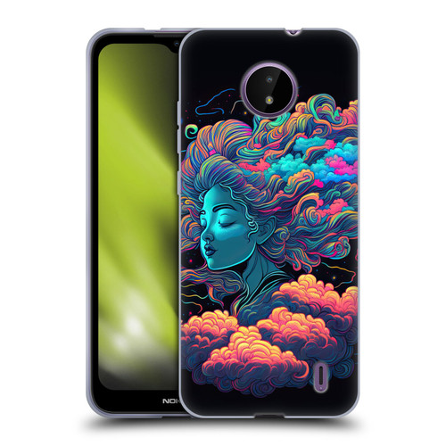 Wumples Cosmic Arts Cloud Goddess Aphrodite Soft Gel Case for Nokia C10 / C20